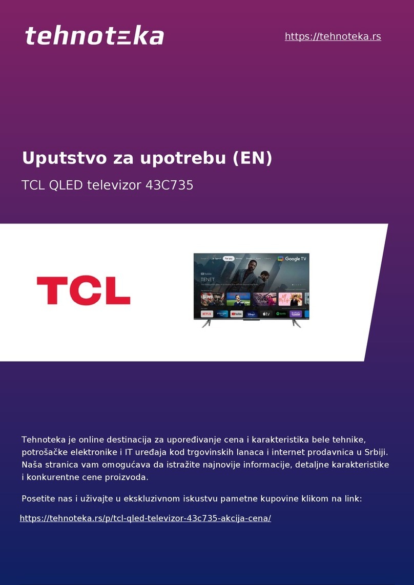 TCL 43C735 Manuel utilisateur