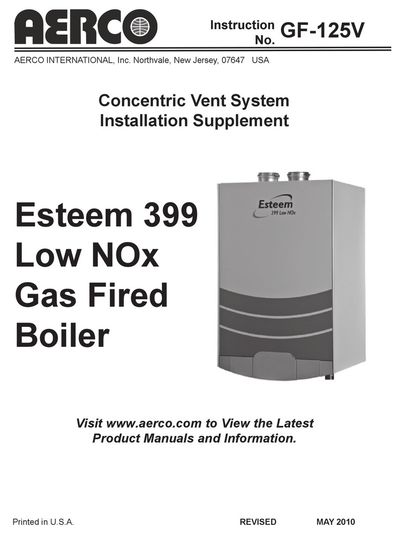 AER Esteem 399 Manuel utilisateur