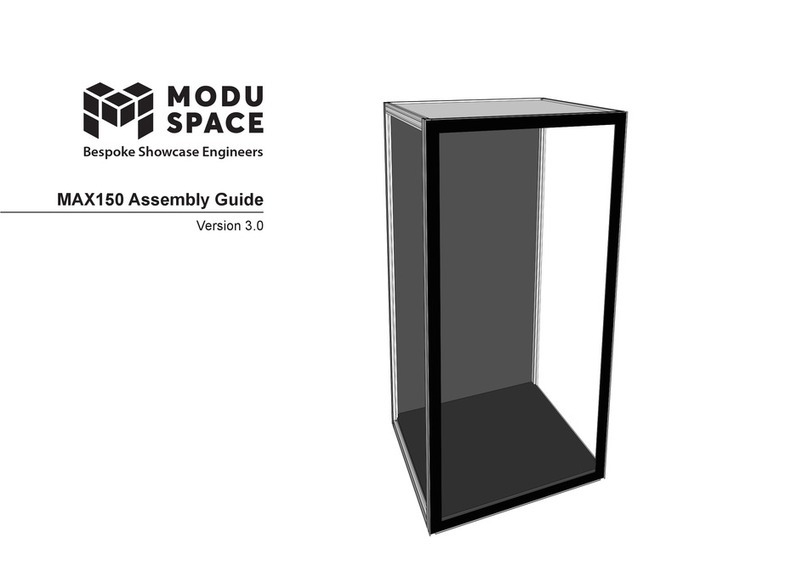 Moduspace MAX150 Manuel utilisateur Moduspace MAX150 Manuel utilisateur