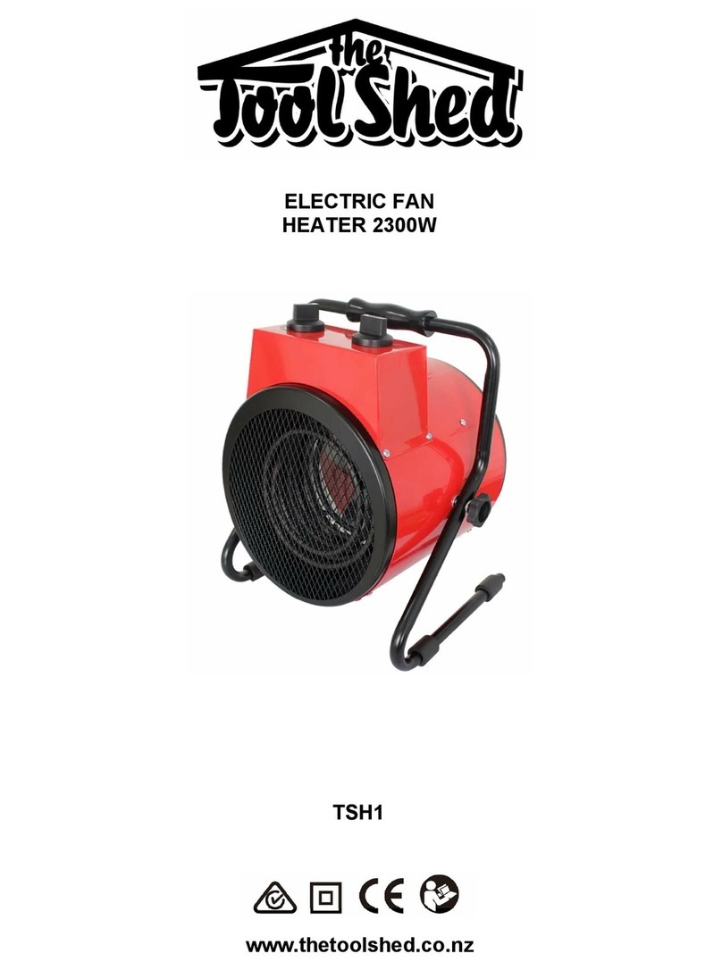 Tool Shed TSH1 Manuel utilisateur Tool Shed TSH1 Manuel utilisateur