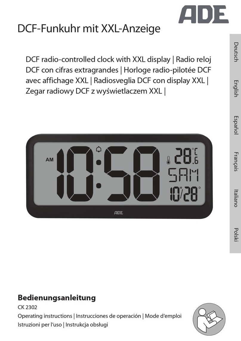 ADE CK 2302 Manuel utilisateur