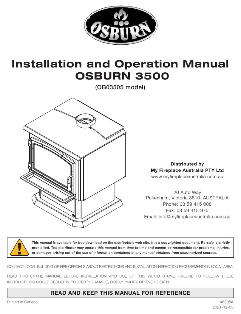 Osburn 3500 Manuel utilisateur