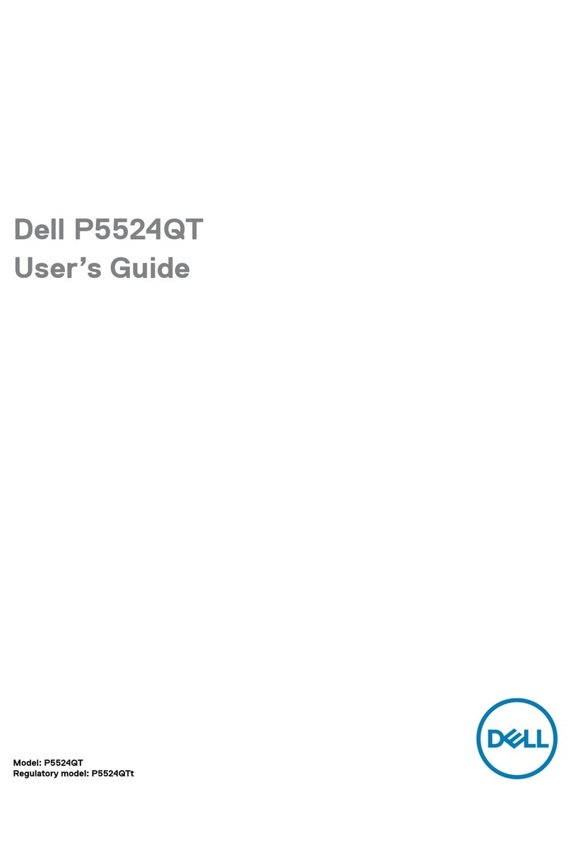 Dell P5524QT Manuel utilisateur