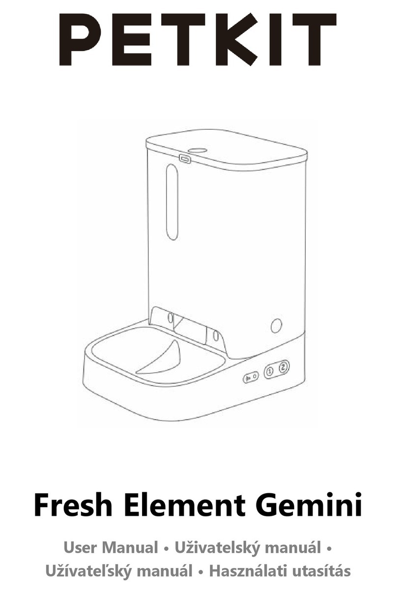 PETKIT Fresh Element Gemini Manuel utilisateur