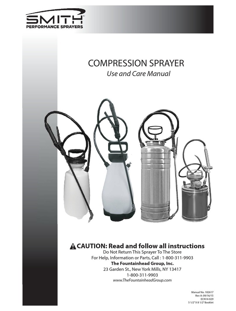 Smith Performance Sprayers PERFORMANCE S100 Manuel utilisateur