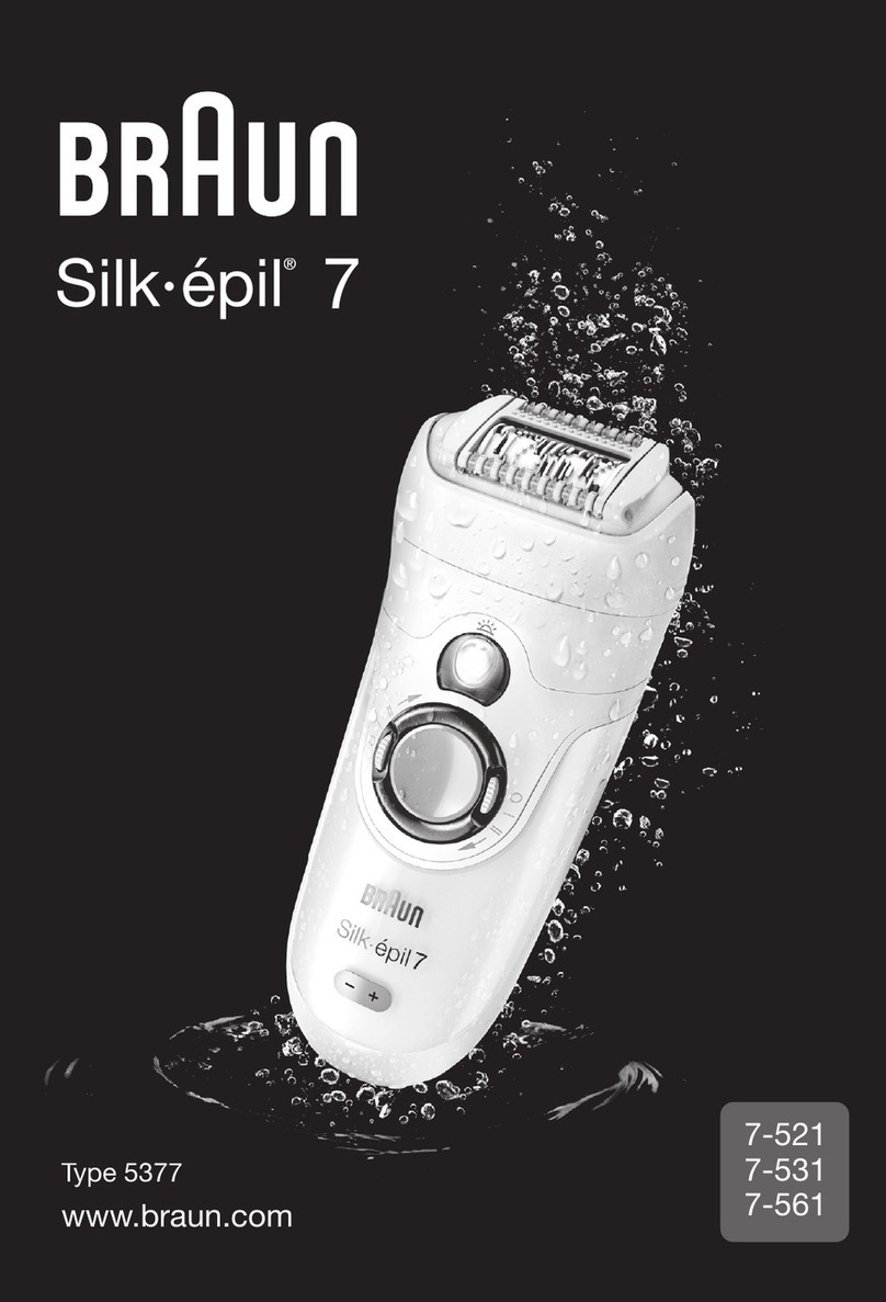 Braun Silk-epil 7-531 Manuel utilisateur