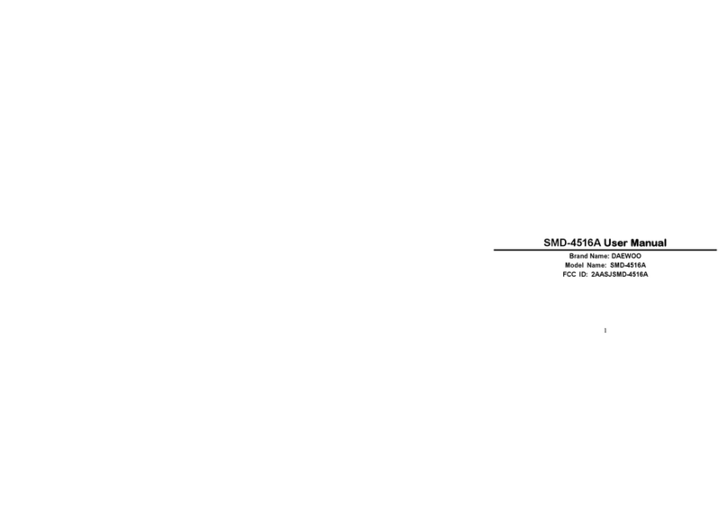 Daewoo SMD-4516A Manuel utilisateur