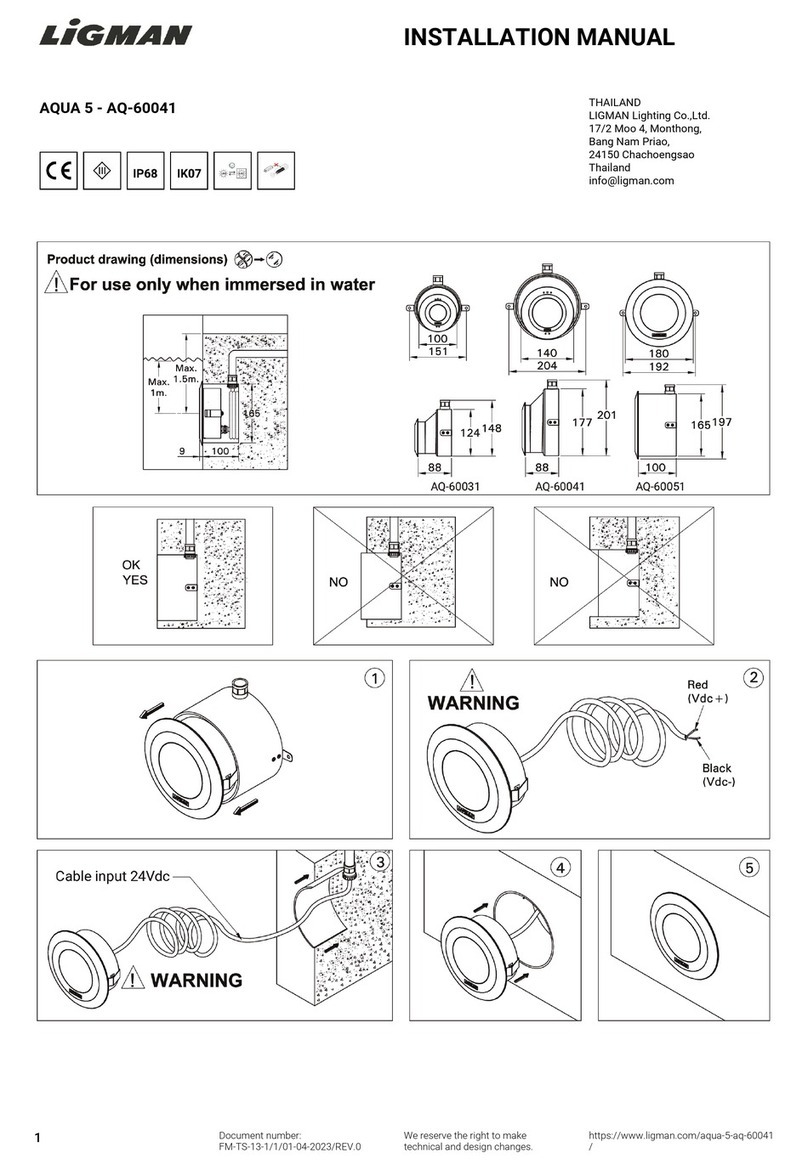 LIGMAN AQUA 5 Manuel utilisateur