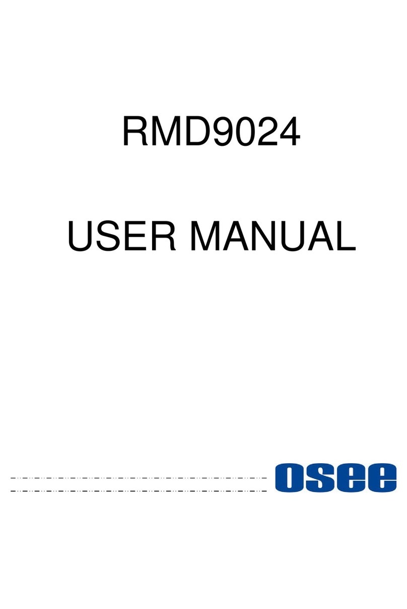 OSEE RMD9024 Manuel utilisateur