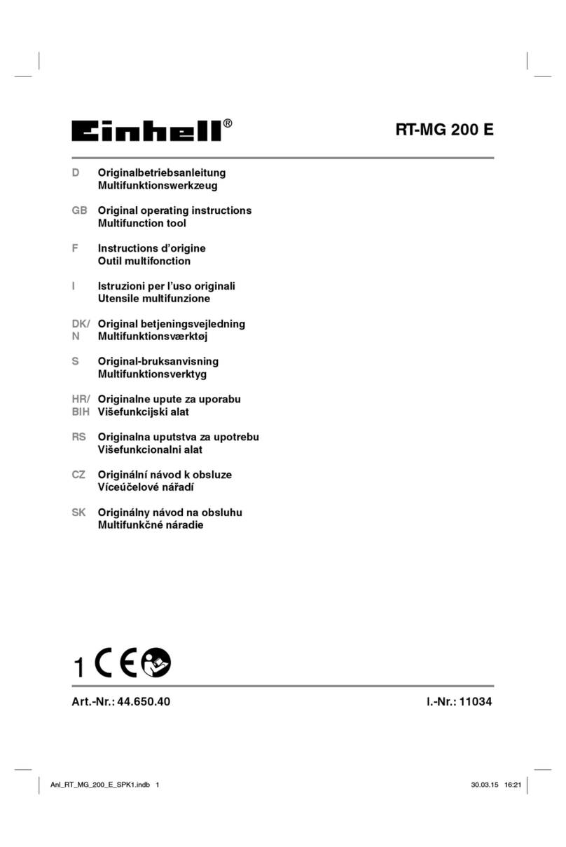 EINHELL 44.650.40 Manuel utilisateur