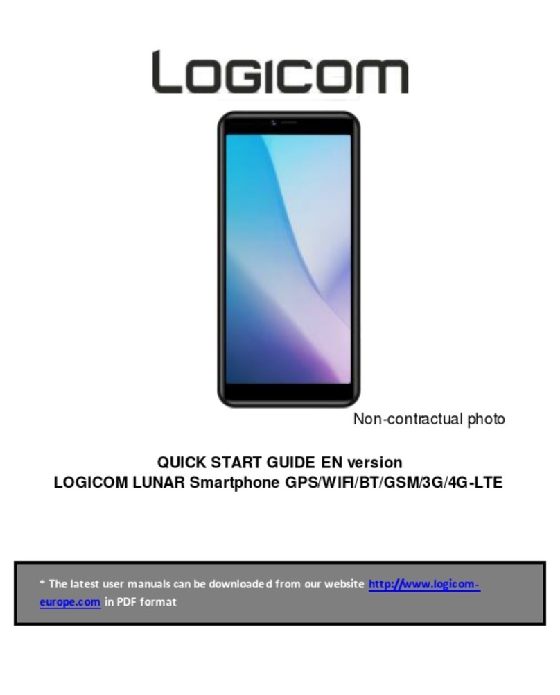 LOGICOM LUNAR Manuel utilisateur LOGICOM LUNAR Manuel utilisateur