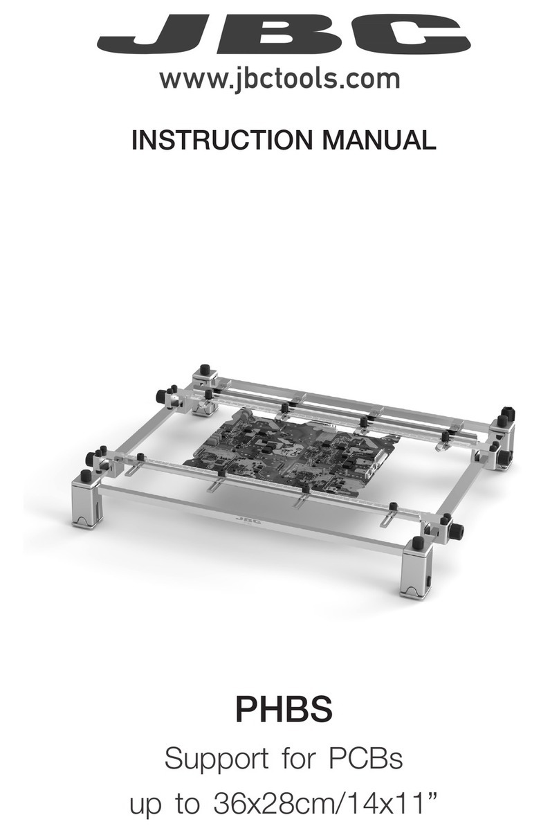 jbc PHBS Manuel utilisateur