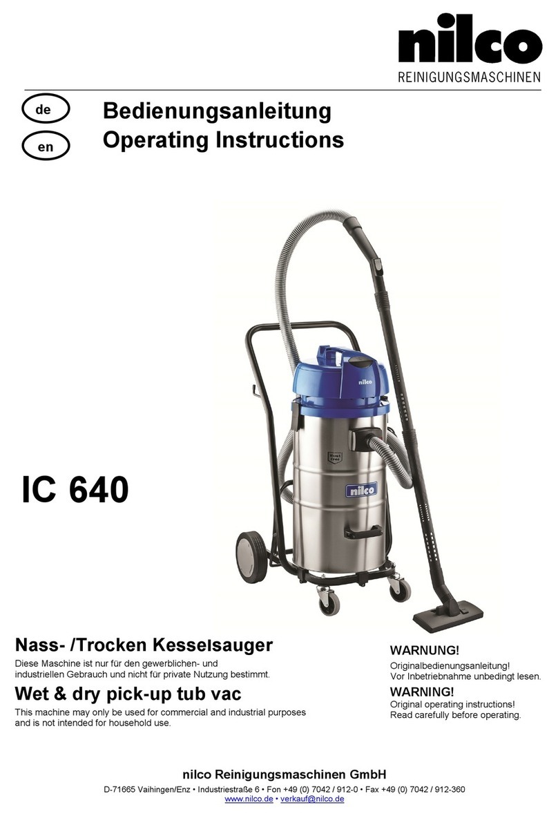 nilco IC 640 Manuel utilisateur