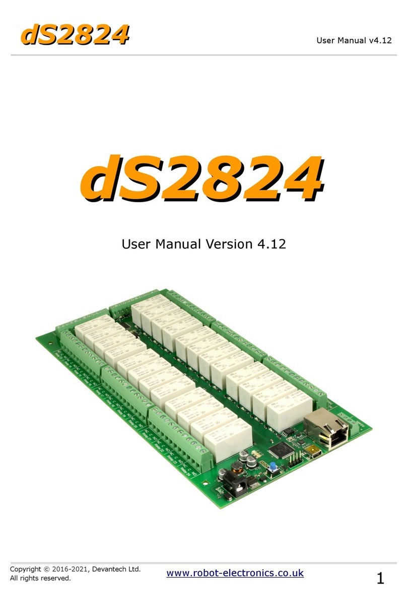 Devantech dS2824 Manuel utilisateur