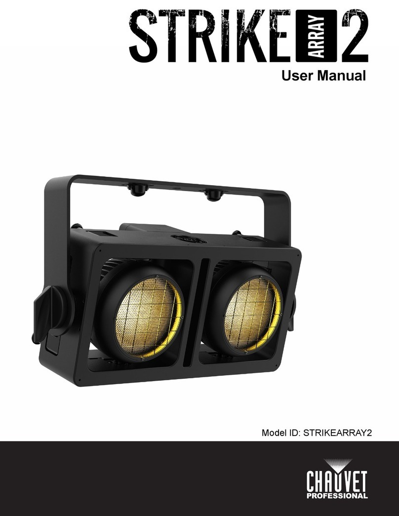 Chauvet STRIKEARRAY2 Manuel utilisateur