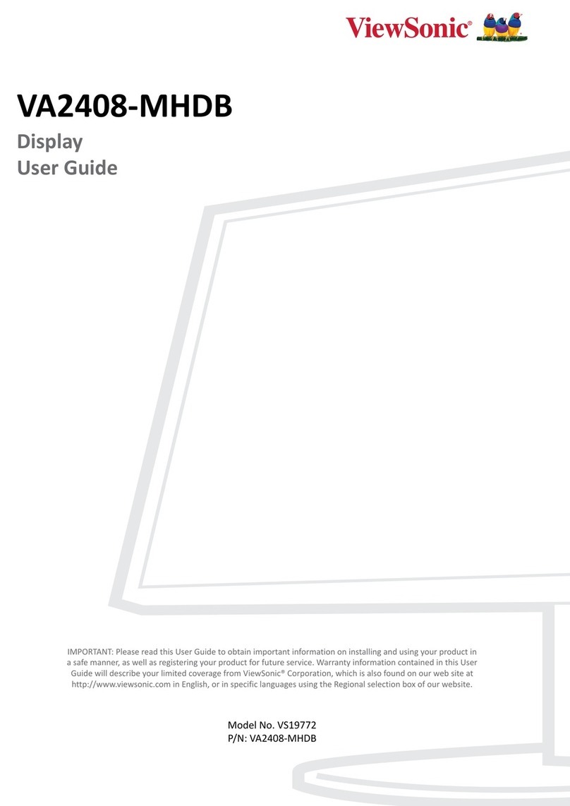 ViewSonic VS19772 Manuel utilisateur