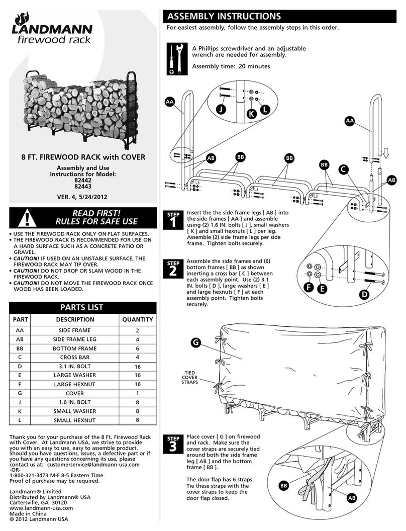 Landmann 82443 Guide de configuration rapide