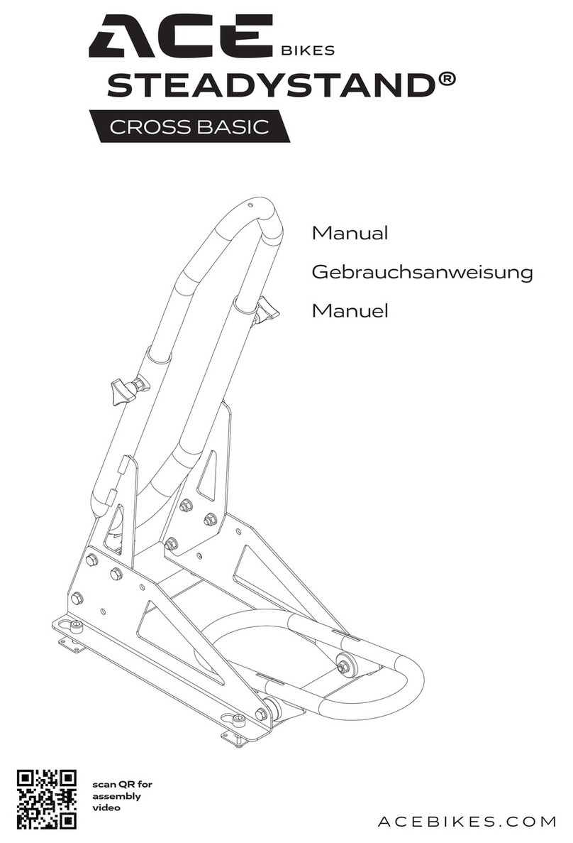 ACEBIKES SteadyStand Cross Basic Manuel utilisateur