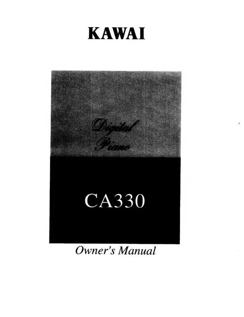 Kawai CA330 Manuel utilisateur