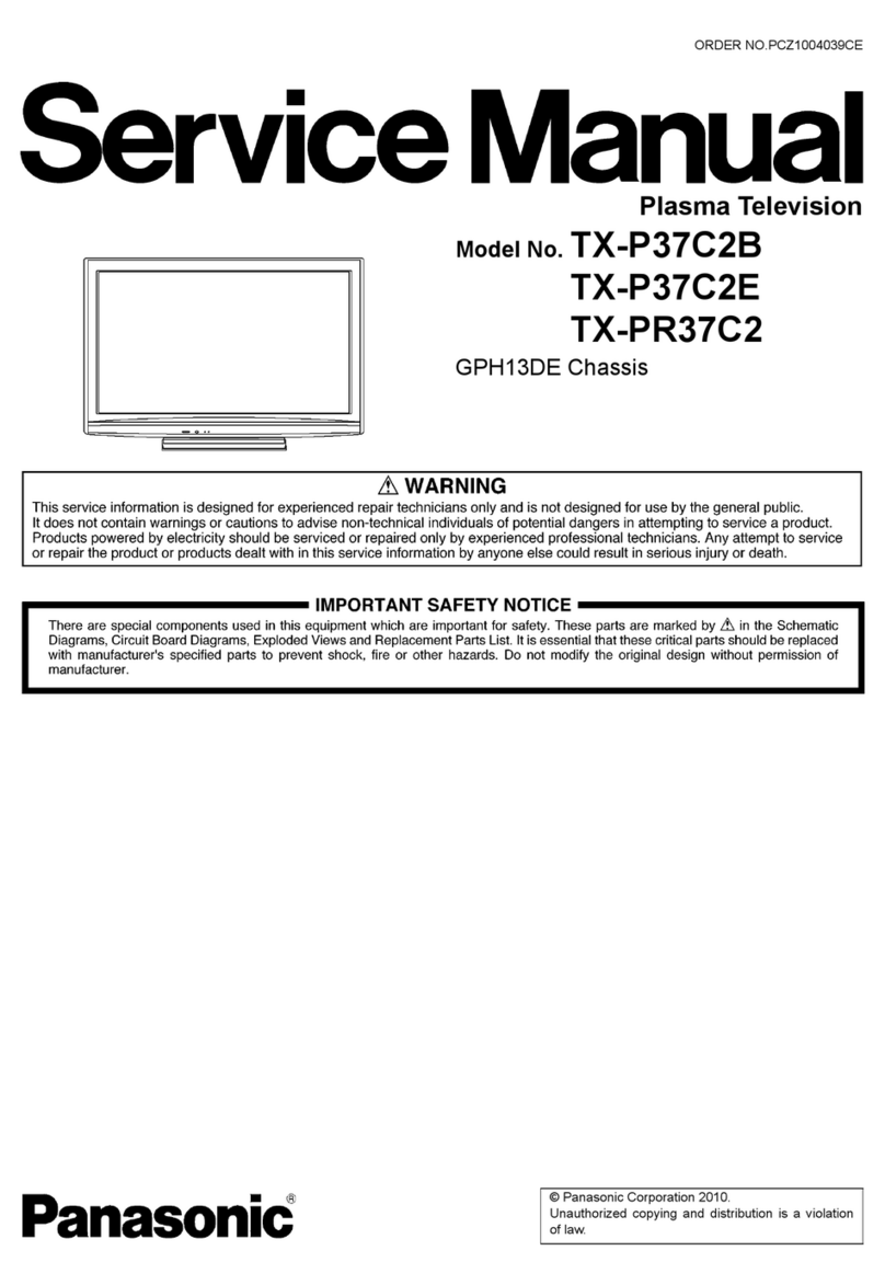Panasonic TX-P37C2B Manuel utilisateur