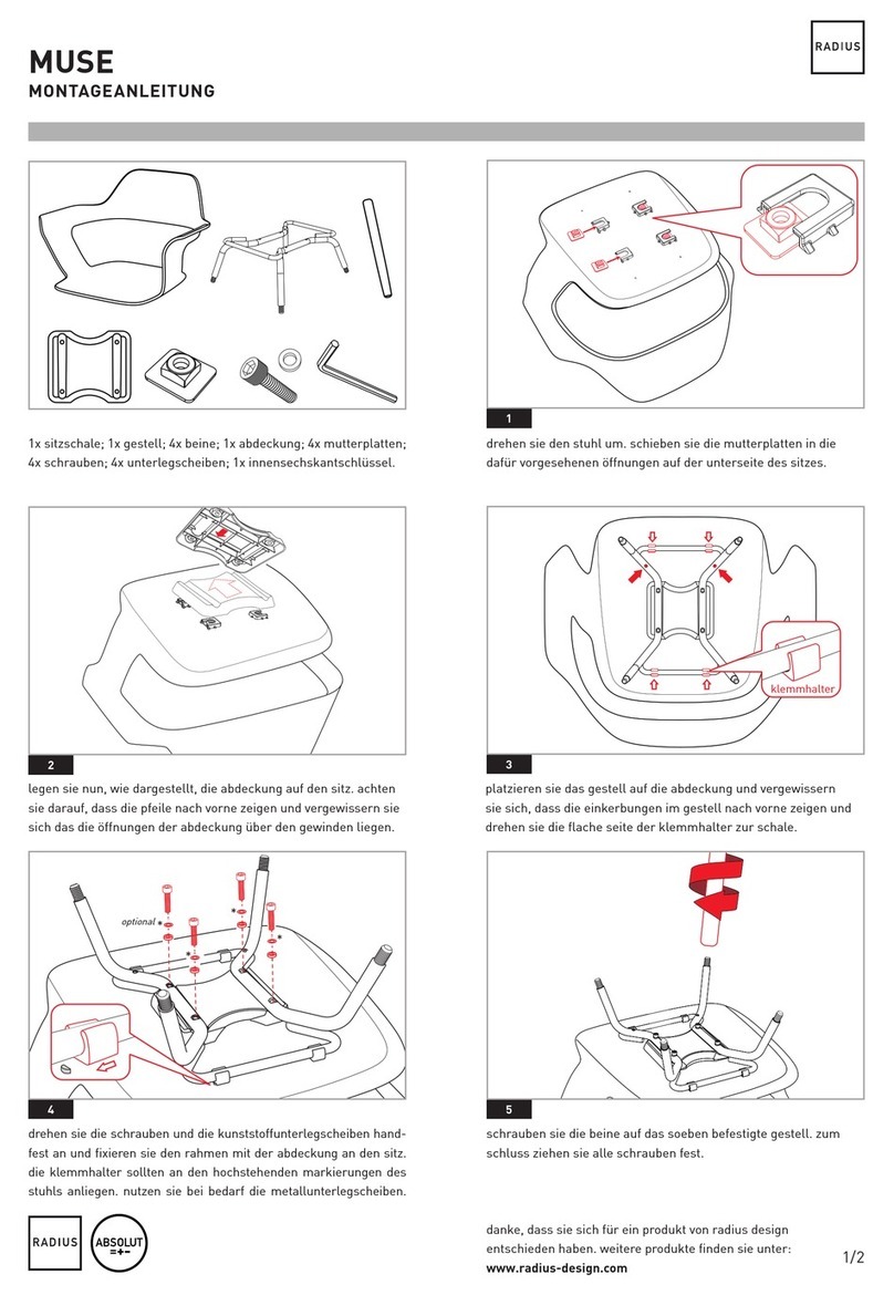 Radius MUSE Manuel utilisateur Radius MUSE Manuel utilisateur