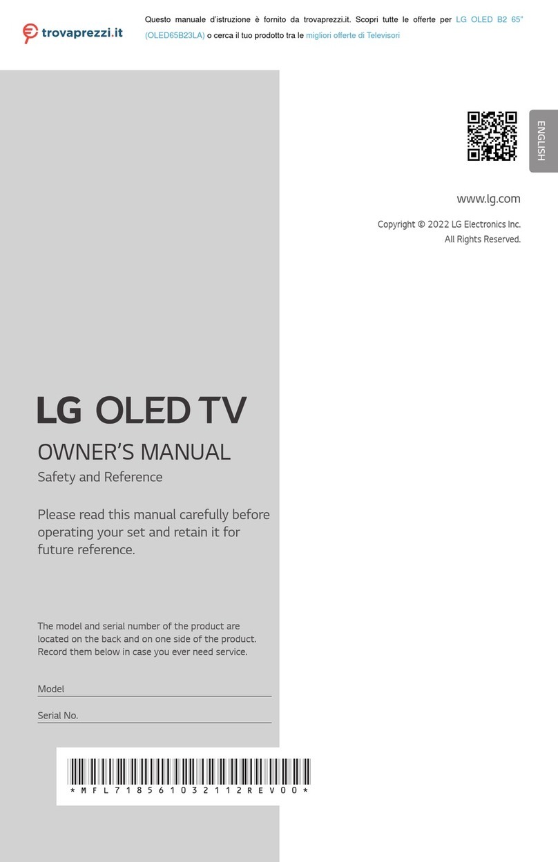LG OLED B2 Manuel utilisateur
