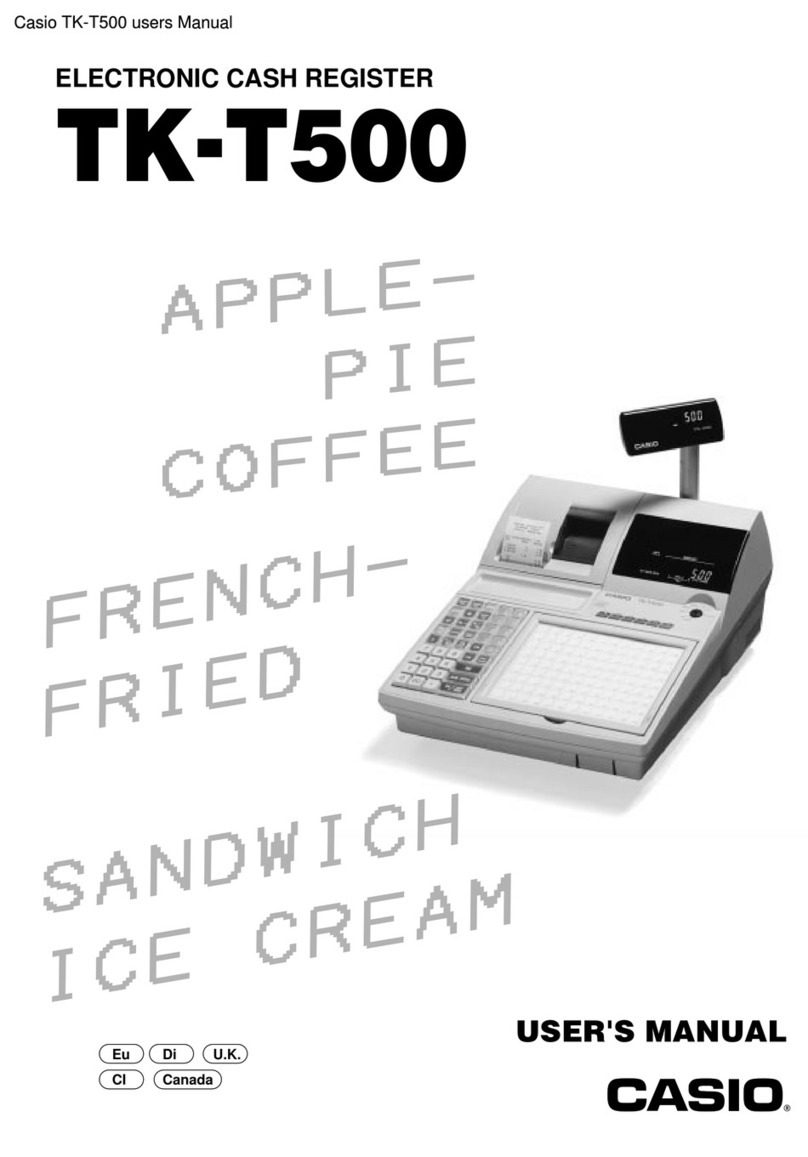 Casio TK-T500 Series Manuel utilisateur
