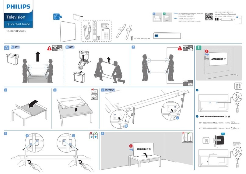 Philips OLED708 Series Manuel utilisateur