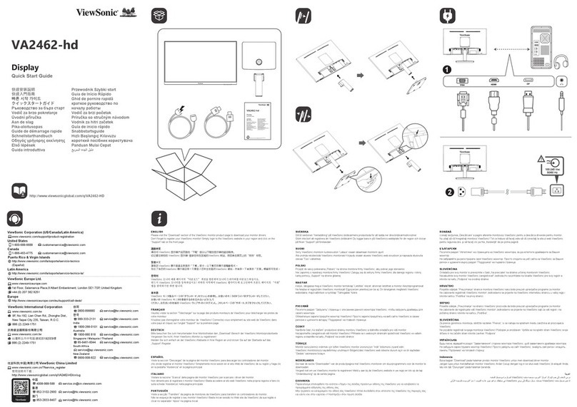 ViewSonic VA2462-hd Manuel utilisateur