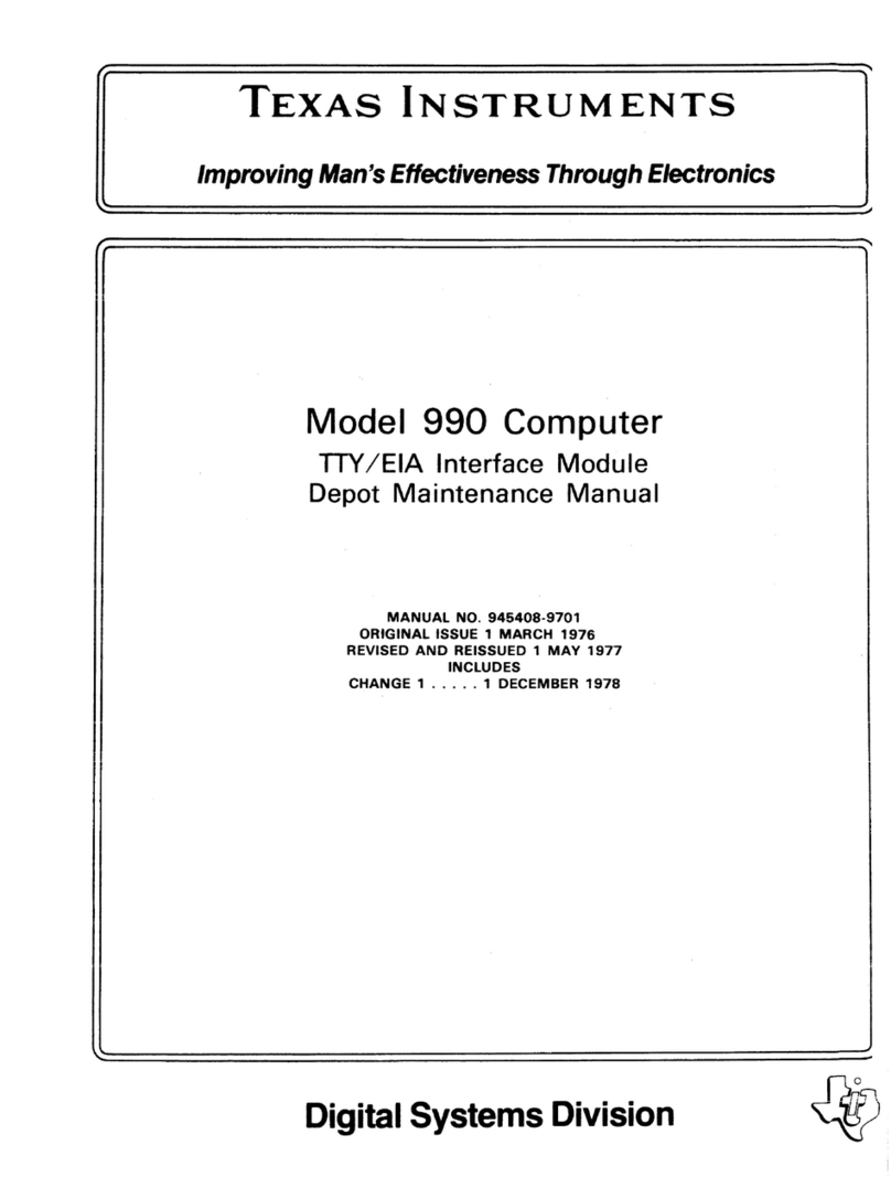 Texas Instruments 990 Manuel utilisateur