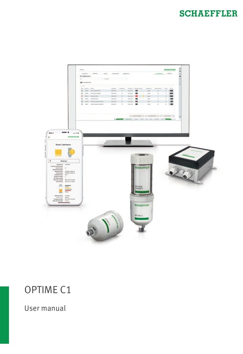 Schaeffler OPTIME C1 Manuel utilisateur