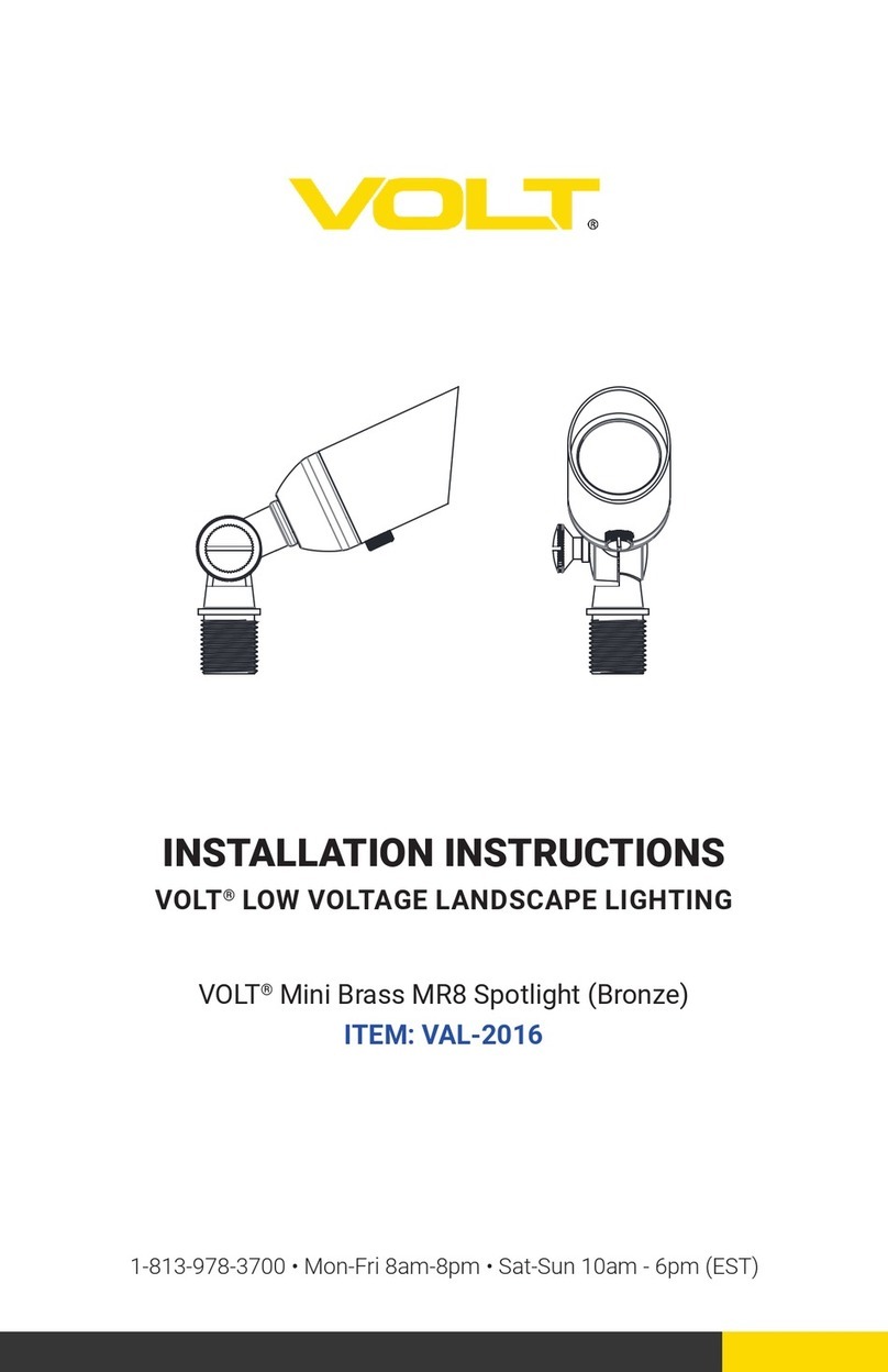 Volt VAL-2016 Manuel utilisateur Volt VAL-2016 Manuel utilisateur