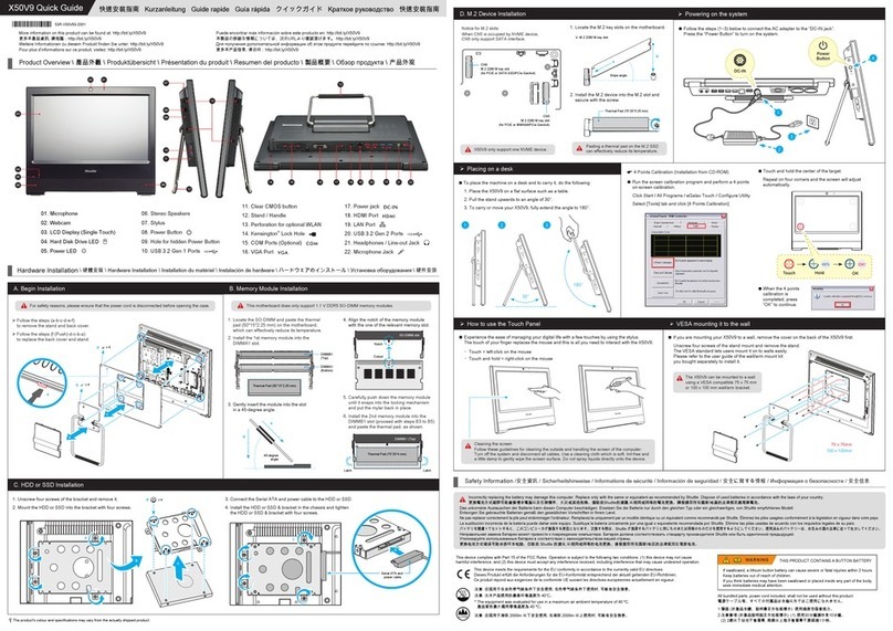 Shuttle X50V9 Series Manuel utilisateur