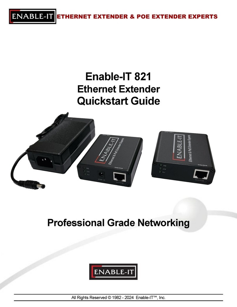 Enable-IT 821 Manuel utilisateur