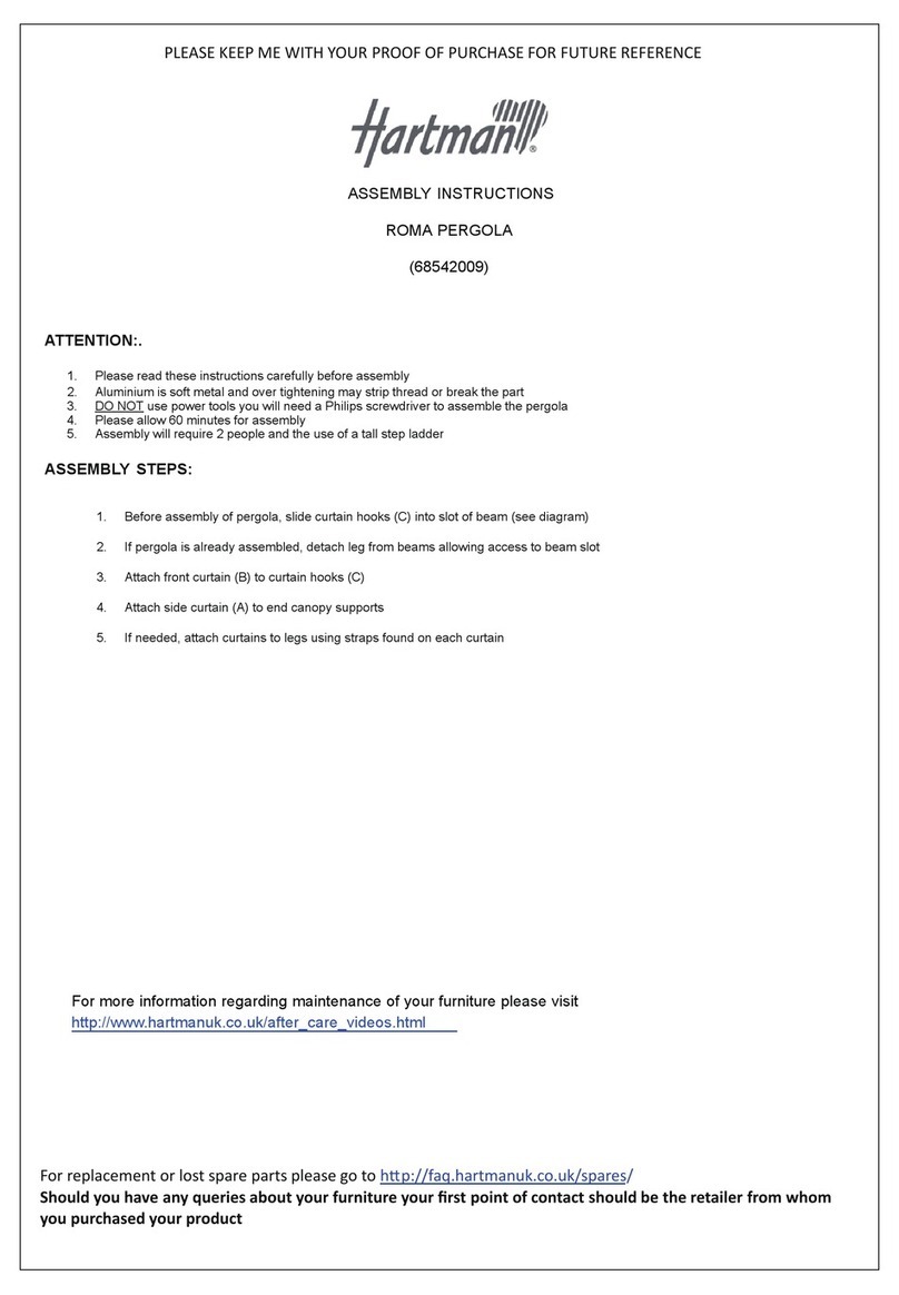 Hartman 68542009 Manuel utilisateur