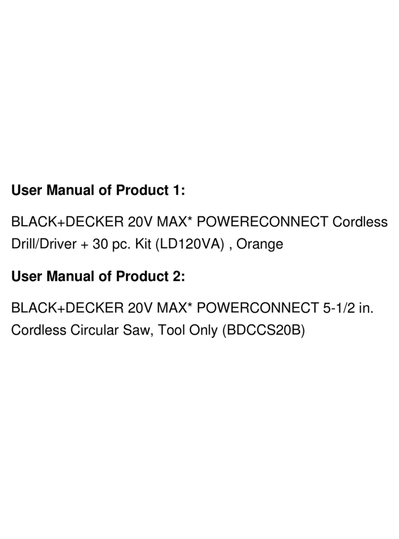 Black & Decker LD120VA Manuel utilisateur