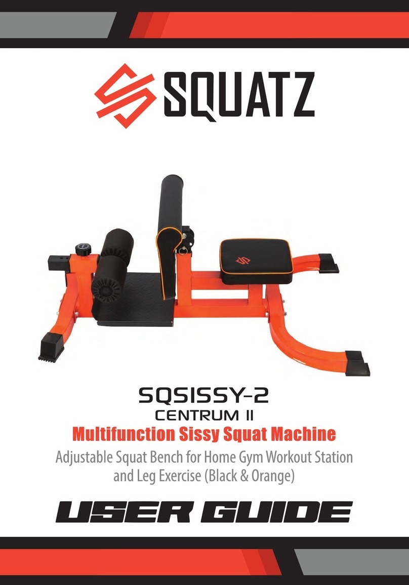 Pyle SQUATZ CENTRUM II Manuel utilisateur