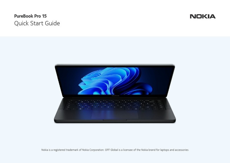 Nokia PureBook Pro 15 Manuel utilisateur