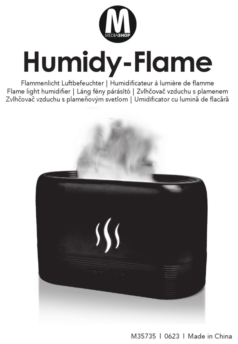 MediaShop Humidy-Flame Manuel utilisateur MediaShop Humidy-Flame Manuel utilisateur