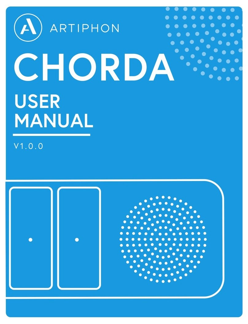 Artiphon CHORDA Manuel utilisateur