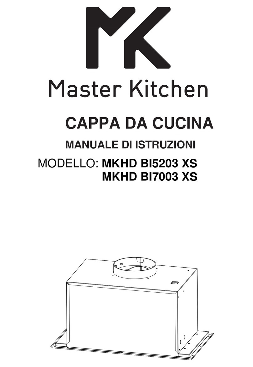 MASTER KITCHEN MKHD BI5203 XS Manuel utilisateur