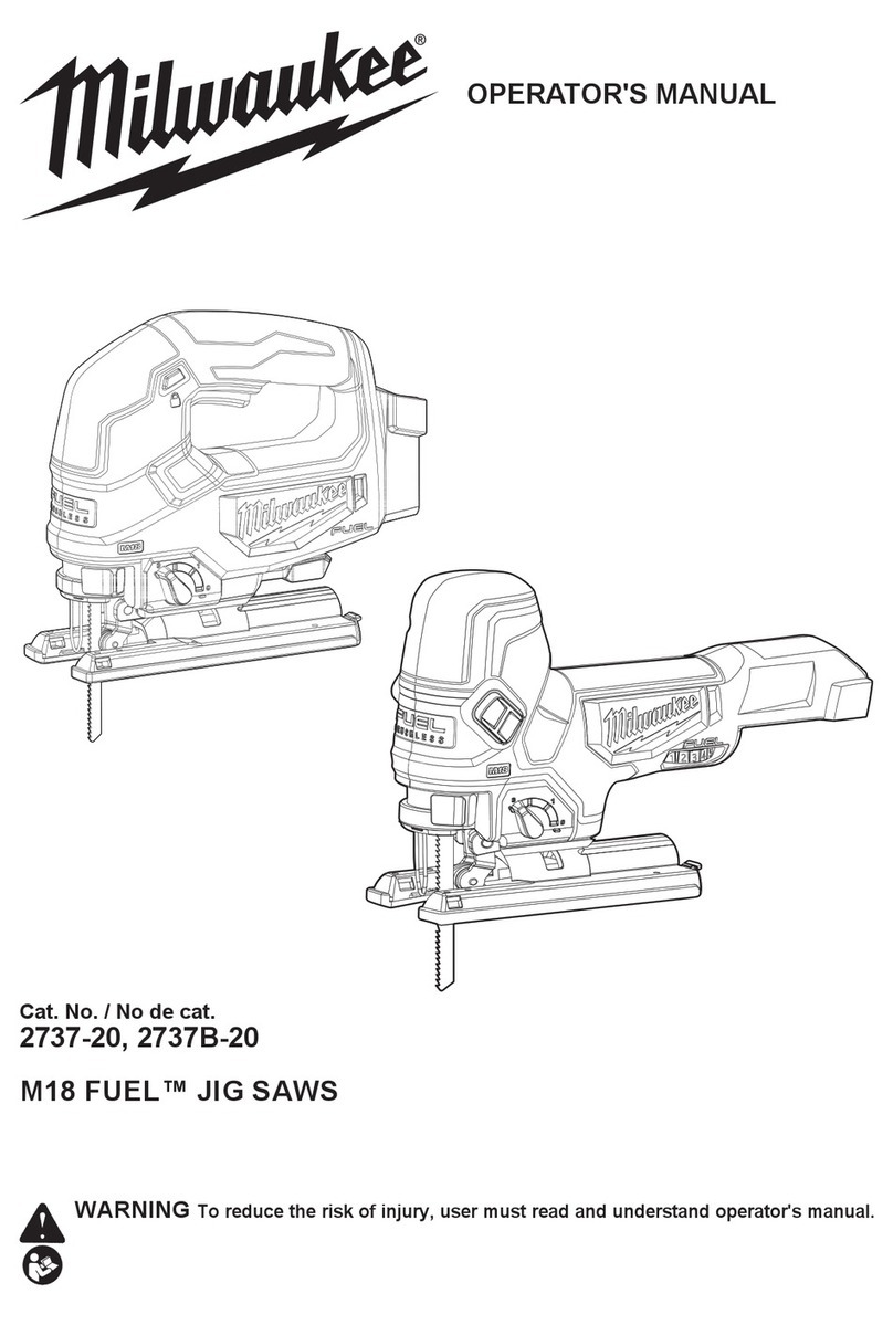 Milwaukee M18 FUEL 2737-20 Manuel utilisateur