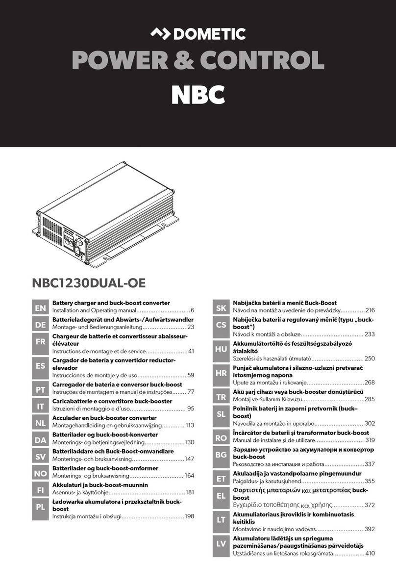 Dometic NBC Series Manuel utilisateur