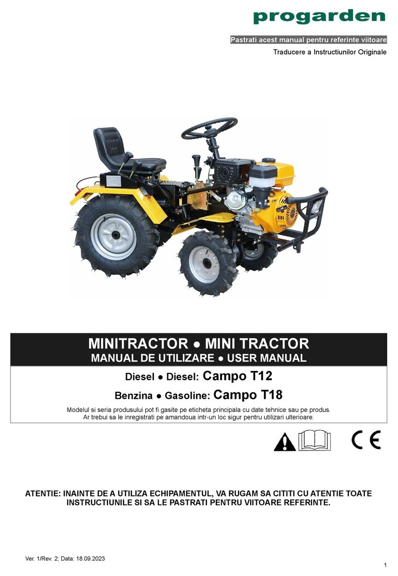PROGARDEN Campo T12 Manuel utilisateur