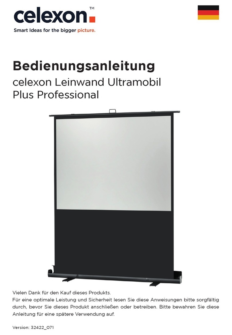 Celexon Professional Plus Manuel utilisateur