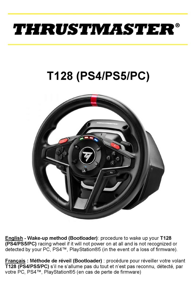 Thrustmaster T128 Manuel utilisateur