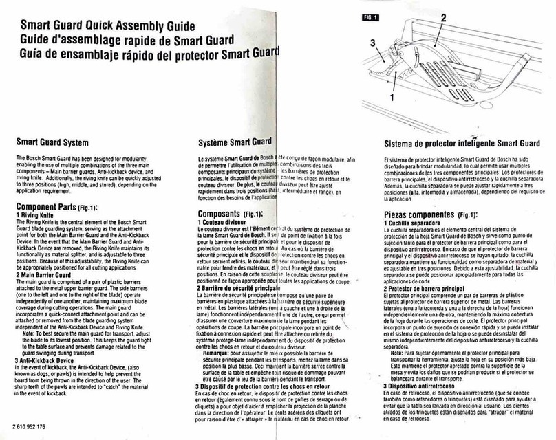 Bosch Smart Guard Manuel utilisateur