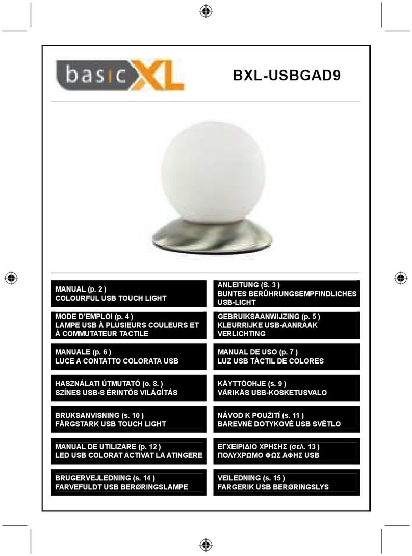Basic XL BXL-USBGAD9 Manuel utilisateur Basic XL BXL-USBGAD9 Manuel utilisateur