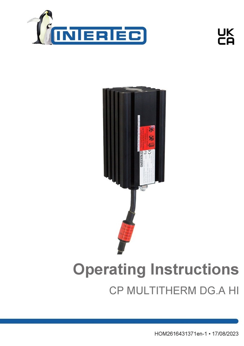 Intertec Data Systems CP MULTITHERM DG.A HI Manuel utilisateur Intertec Data Systems CP MULTITHERM DG.A HI Manuel utilisateur