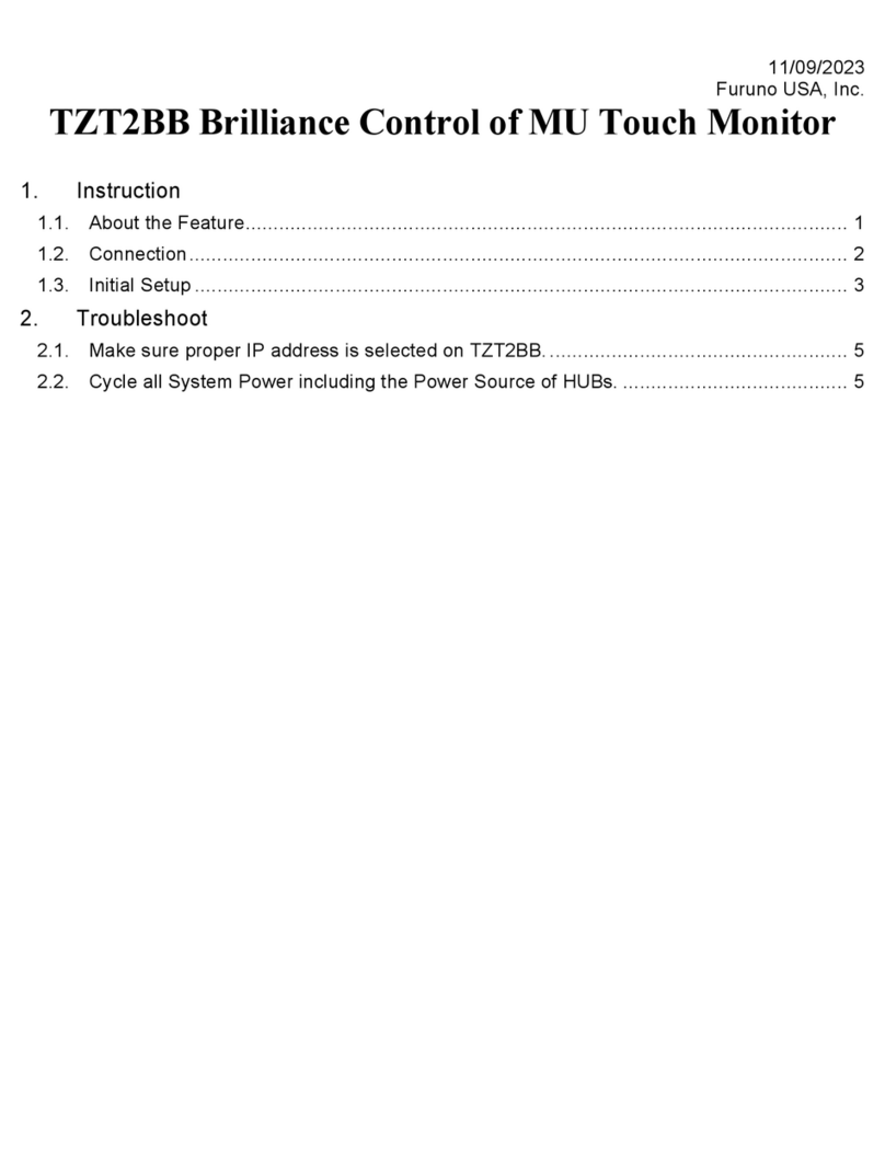Furuno TZT2BB Manuel utilisateur